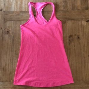 Racer back tank top